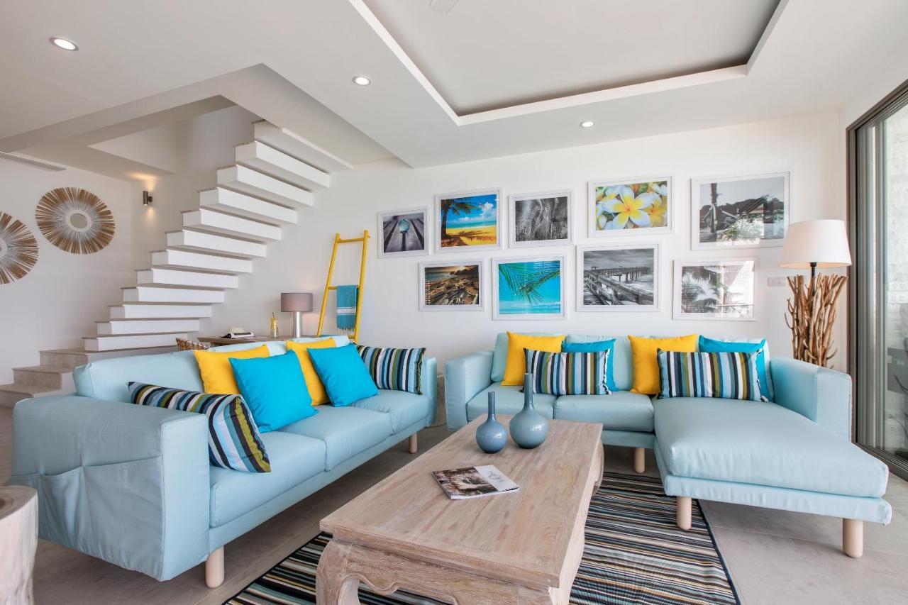 Beachside Villa - B18 - At Bayside Luxury Villas Samrong Bay Beach, 4 Bed 5 Bath, Sea & Sunset Views, Only 200M Walk To The Beach Choeng Mon Exterior foto